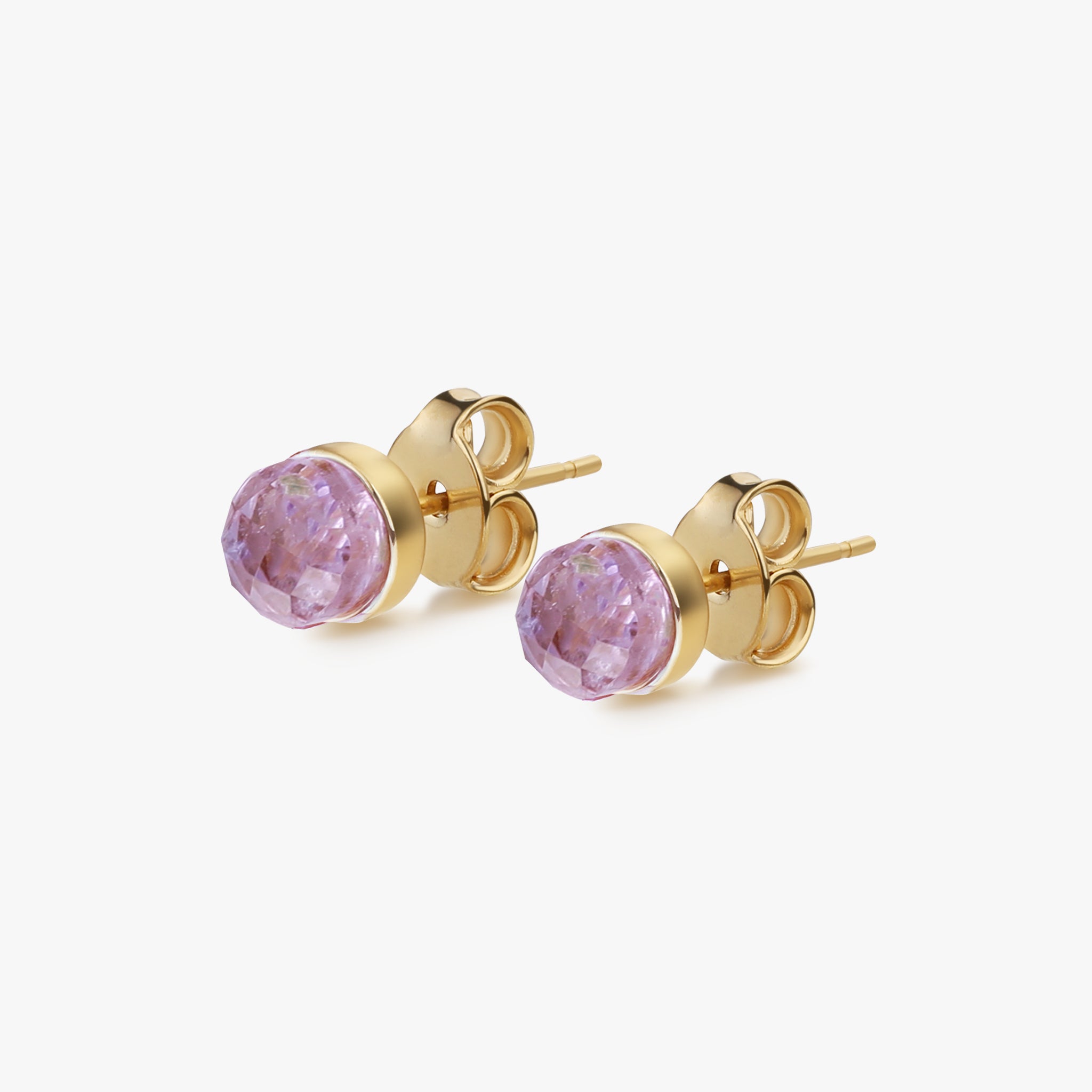 Boucles d'oreilles Aurora en pierres Améthyste - SLOYA